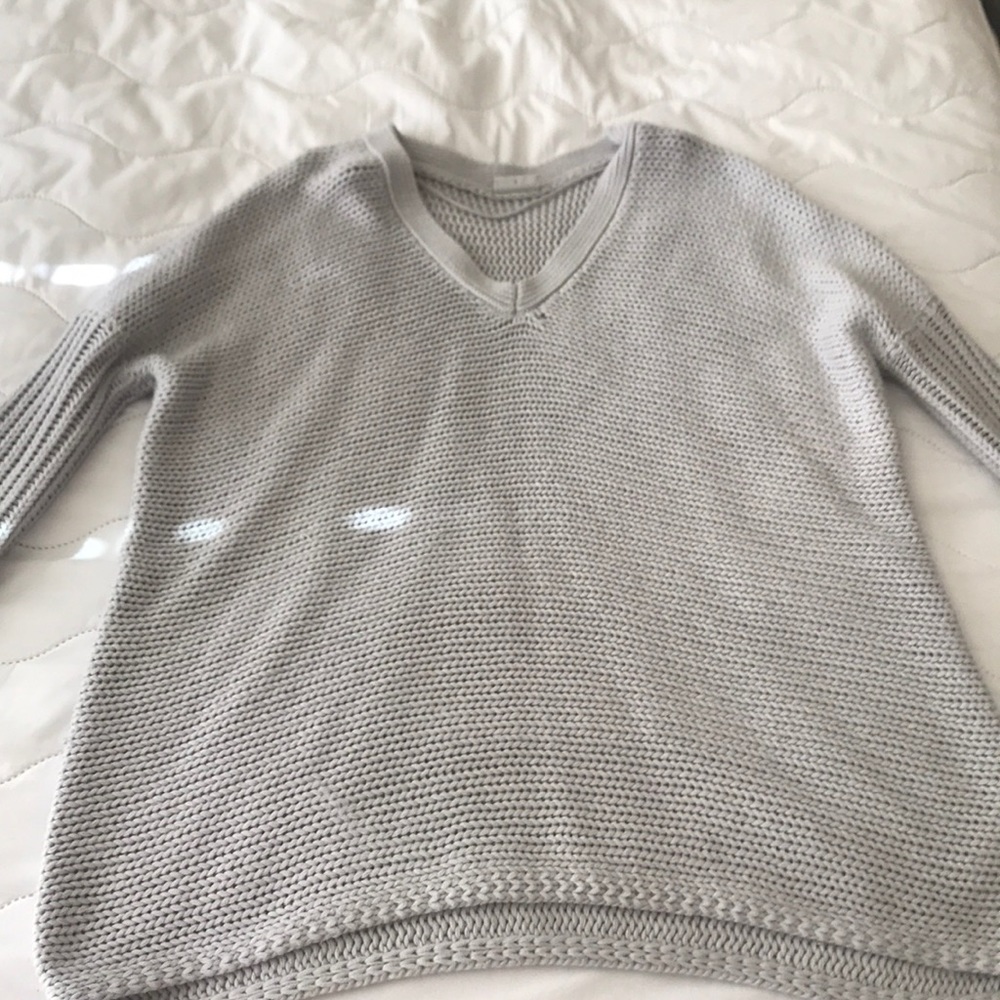 Oversized grey sweater